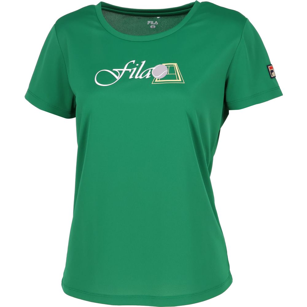 FILA フィラ　テニス用 長袖Tシャツ グリーン 楽天市場】フィラ テニス ロングTシャツ メンズ 長袖 テニス