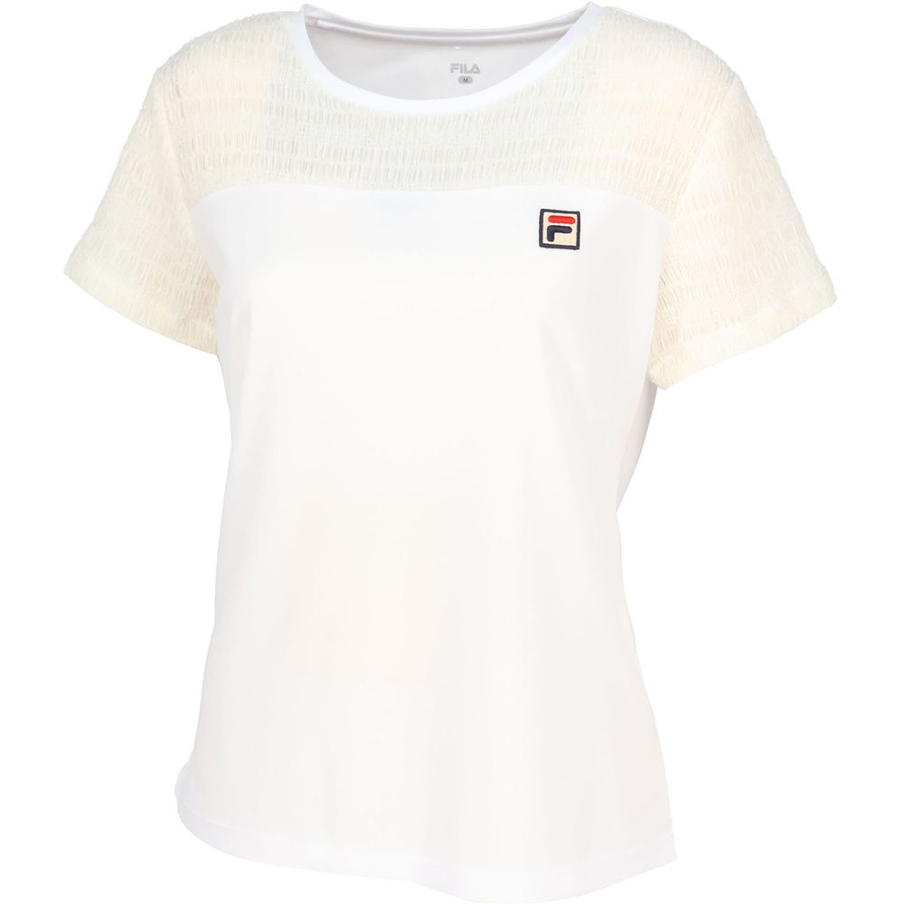 フィラ FILA テニスウェア ゲームシャツ 2025SS FILA フィラ テニスウェア レディース ゲームシャツ EL0049