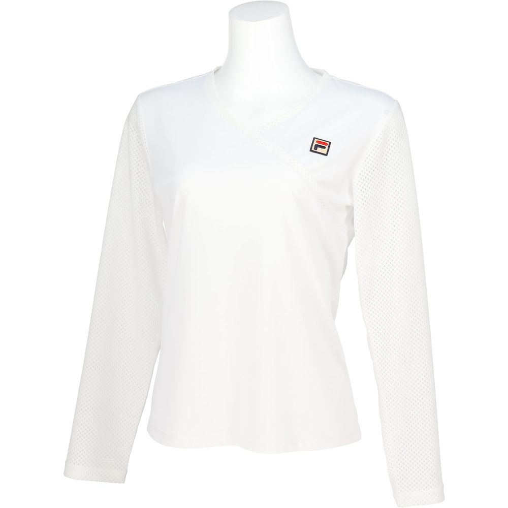 フィラ  テニスウェア　白長袖トップス　US-Sサイズ　新品 Fila | フィラ｜THE CLUBHOUSE｜福岡のテニスショップ - On正規