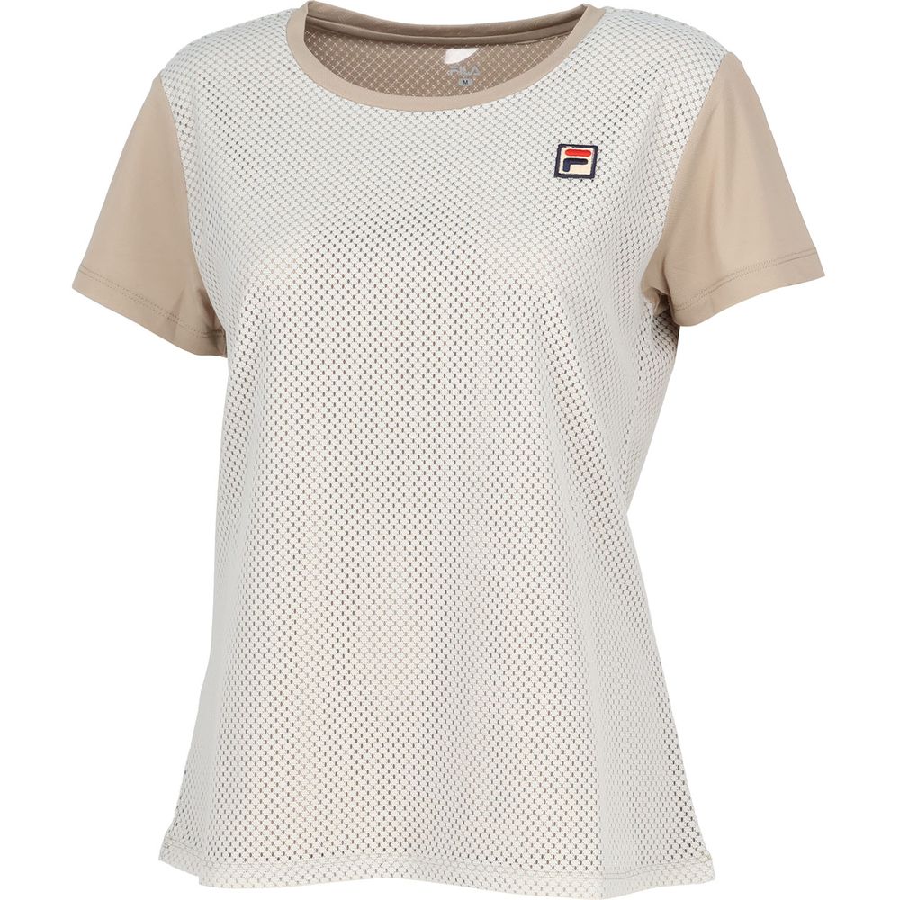【 FILA】 テニスウェア レディース ゲームシャツ 2025SS　M　完売品 フィラ FILA テニスウェア レディース ゲームシャツ EL0063