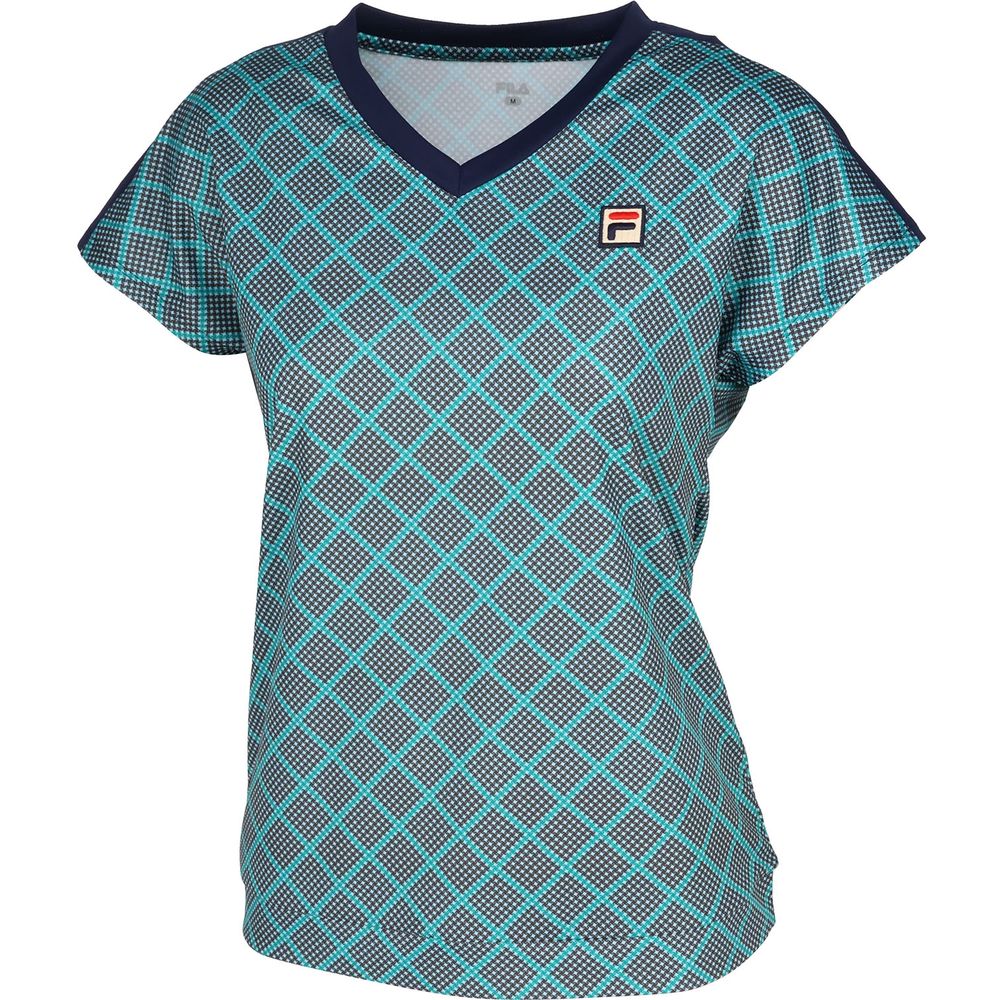 フィラ テニス] 半袖シャツ ゲームシャツ VL2715 レディース グリーン