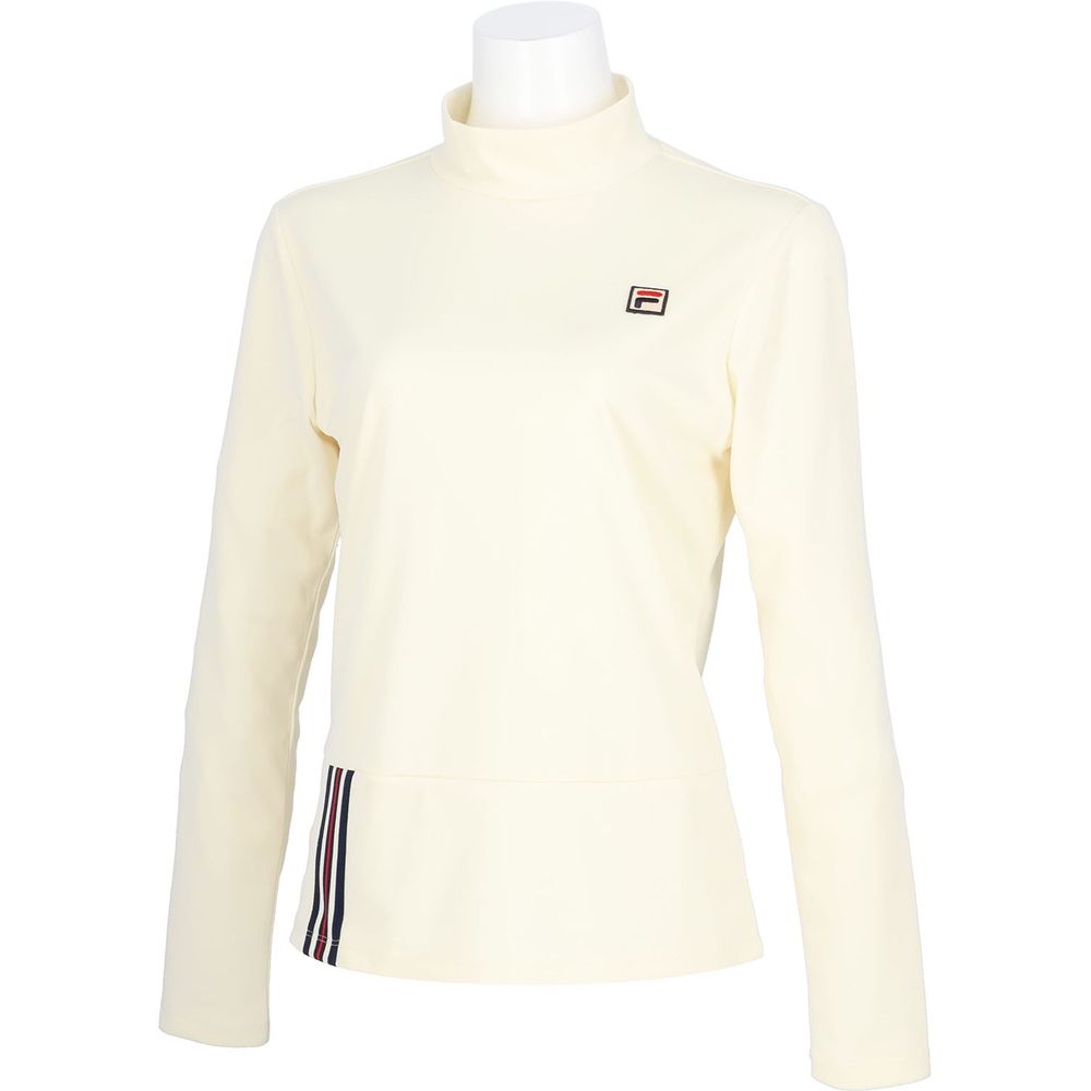 フィラ  テニスウェア　白長袖トップス　US-Sサイズ　新品 FILA テニス用品（袖タイプ：長袖）｜スポーツ おすすめ人気商品