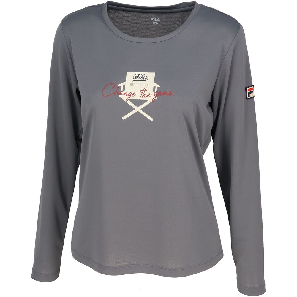 FILA（フィラ） テニスウェア レディース ロングスリーブグラフィックT