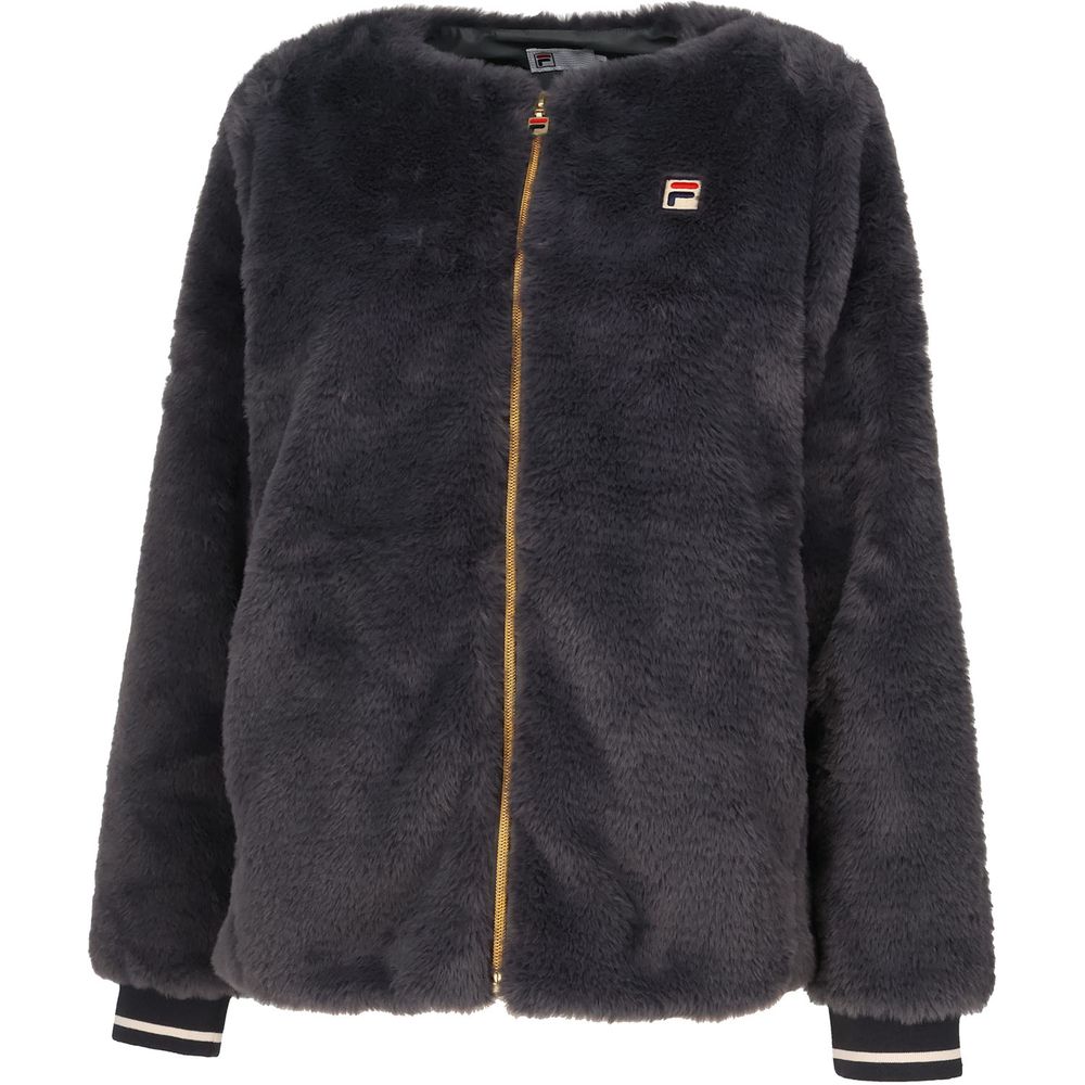FILA フィラ　テニス　ふわふわ　ジャケット　レディース　L FILA フィラ テニスウェア レディース フルジップジャケット