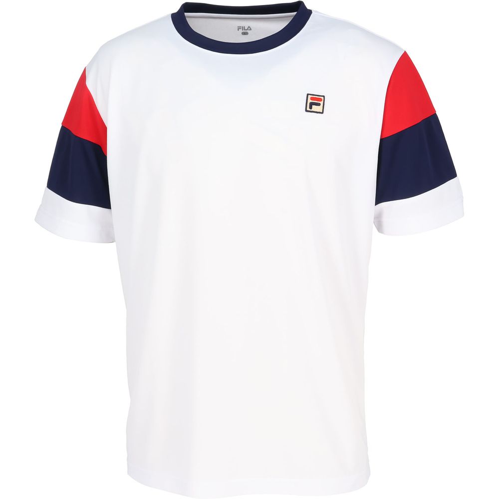 フィラ　FILA テニス　シャツ　Mサイズ FILA 『即日出荷』フィラ テニスウェア メンズ SHORT SLEEVE