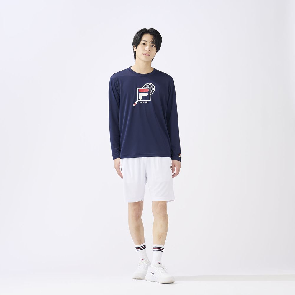［美品］FILA テニスウェア ハーフパンツ 長ズボン セット Mサイズ 楽天市場】フィラ FILA テニスウェア メンズ ハーフパンツ