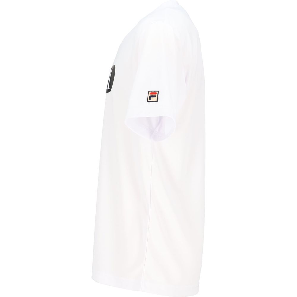FILA フィラ テニスウェア 半袖Tシャツ VM5603ホワイト メンズM新品 FILA（フィラ） テニスウェア メンズ グラフィックTシャツ EM0262