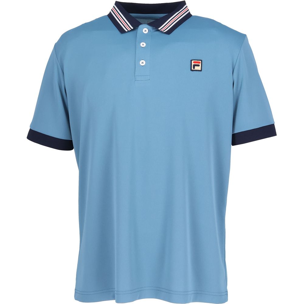 FILA フィラ テニスウェア 半袖ゲームポロシャツ VM5628紺メンズM新品 フィラ ウェア（メンズ/ユニ）]ゲームポロシャツ／メンズ