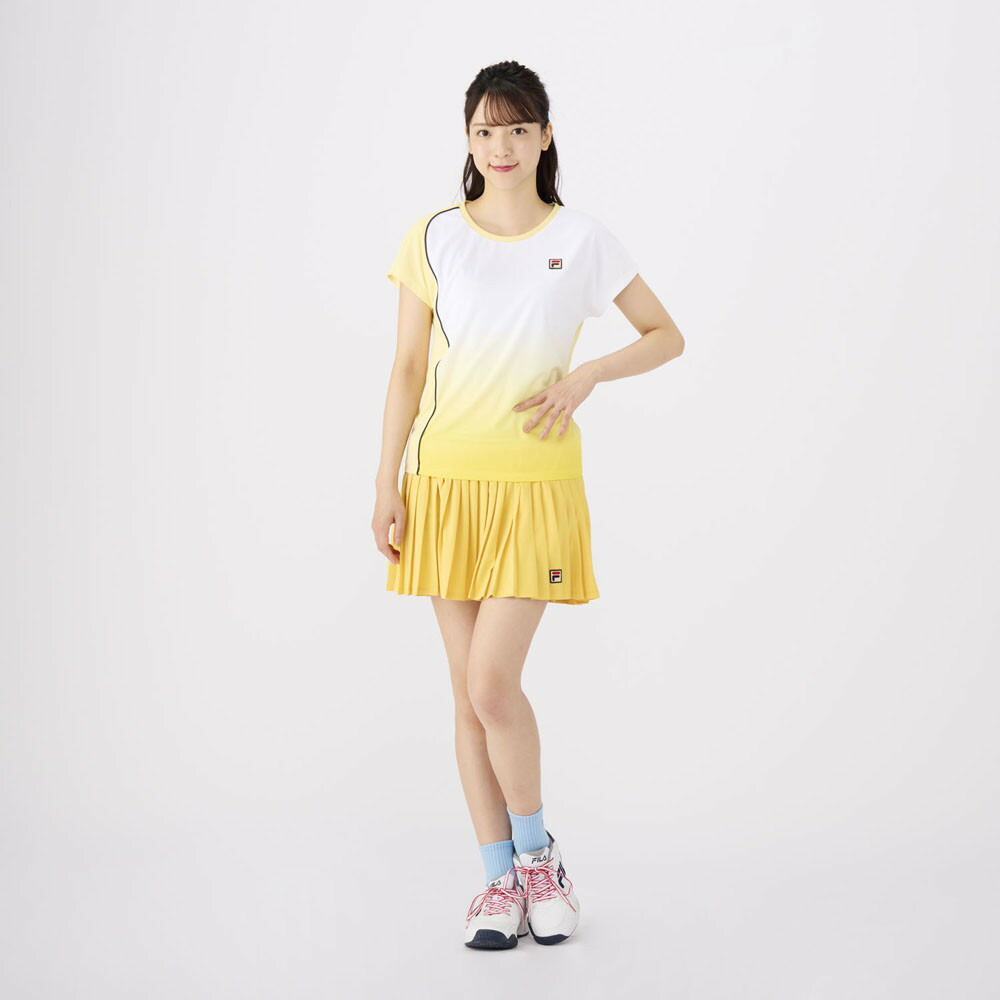 フィラ FILA テニスウェア レディース  ゲームシャツ VL2451 2022SS『即日出荷』｜kpi｜08