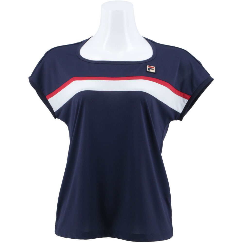フィラ FILA テニスウェア レディース ゲームシャツ VL2596 2023SS 