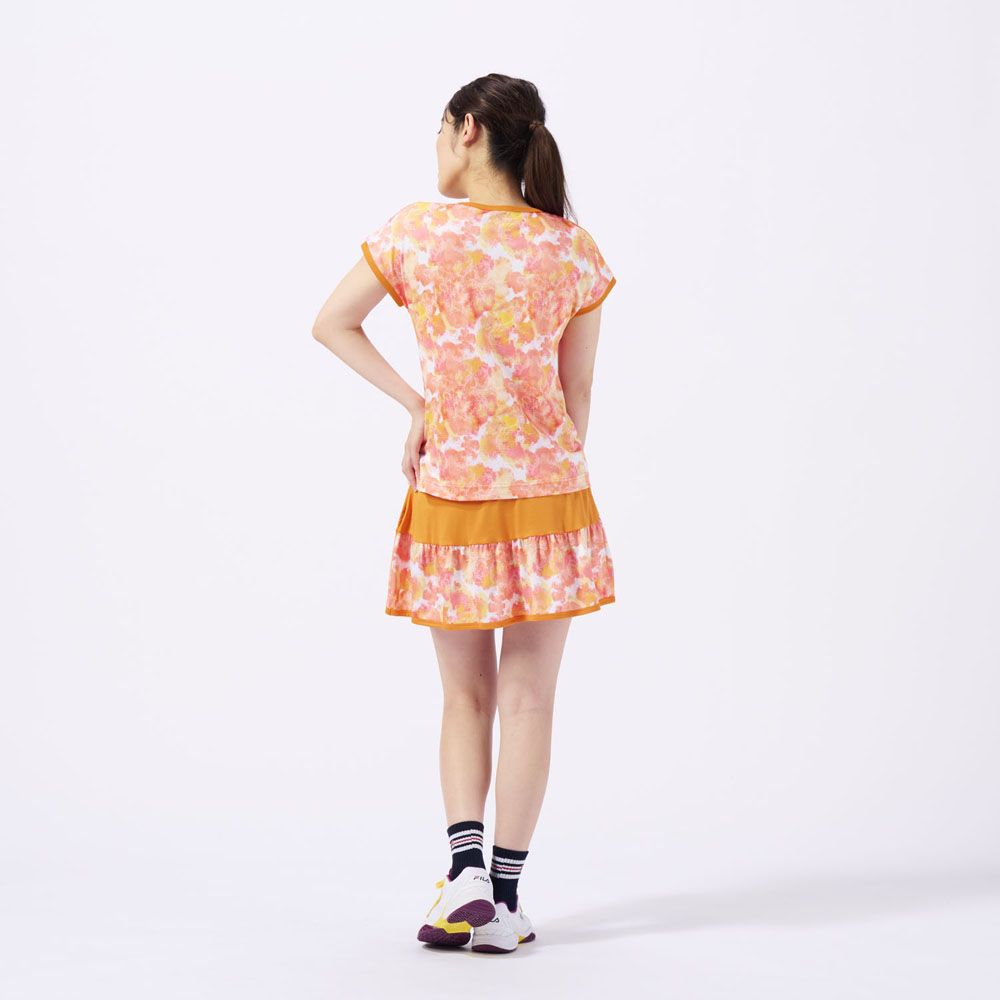 FILA（フィラ） テニスウェア レディース ゲームシャツ VL2622 2023SS