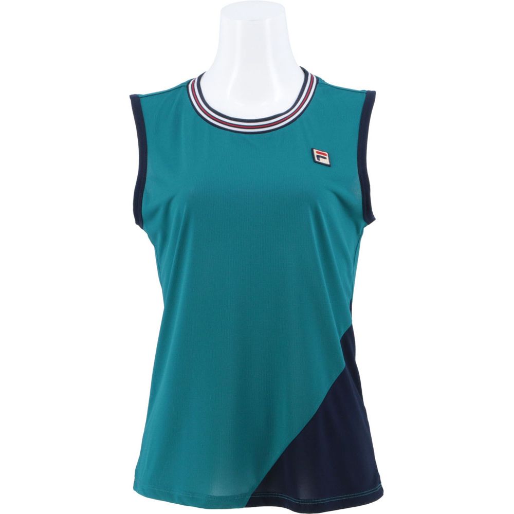 FILA フィラ テニスウェア レディース ノースリーブシャツ