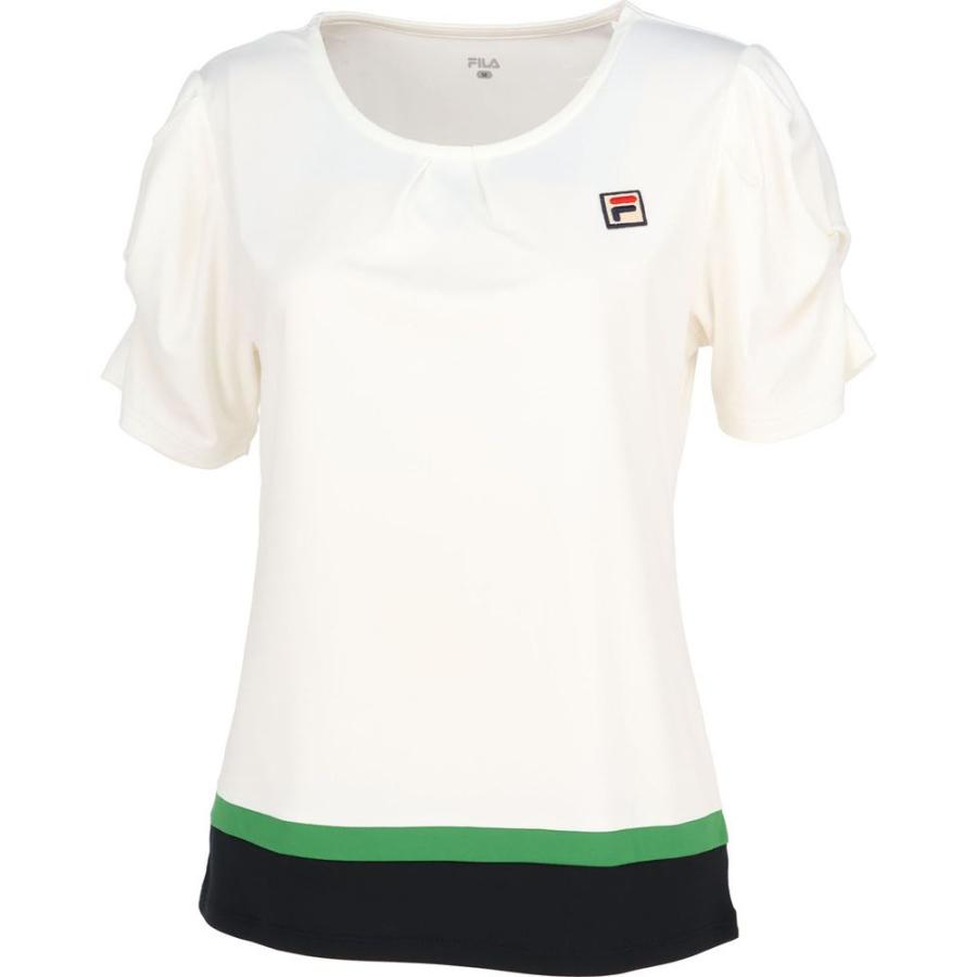 フィラ FILA テニスウェア レディース ゲームシャツ VL2697 2023FW｜kpi｜02