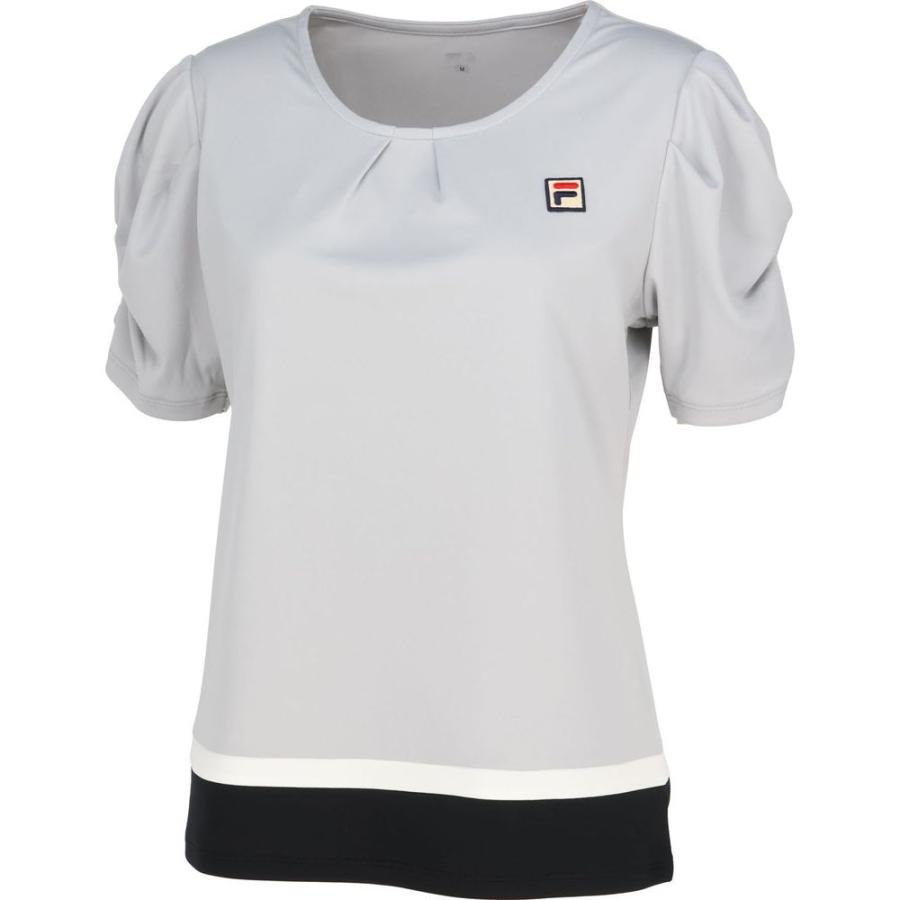フィラ FILA テニスウェア レディース ゲームシャツ VL2697 2023FW｜kpi｜03