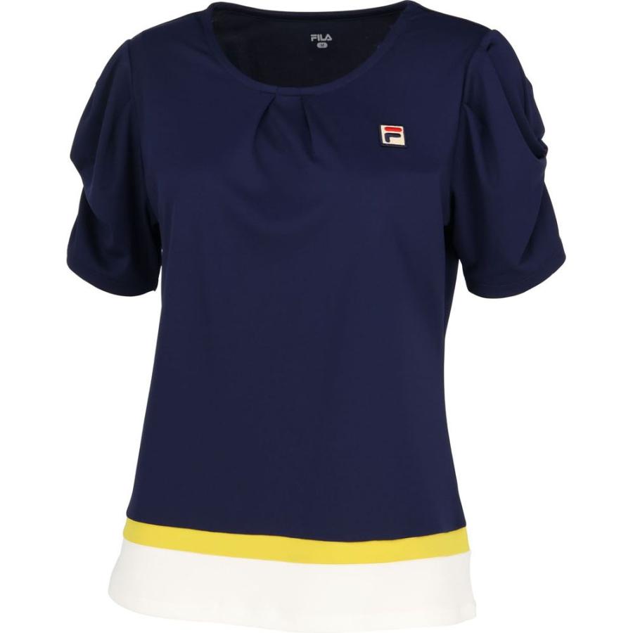 フィラ FILA テニスウェア レディース ゲームシャツ VL2697 2023FW｜kpi｜06