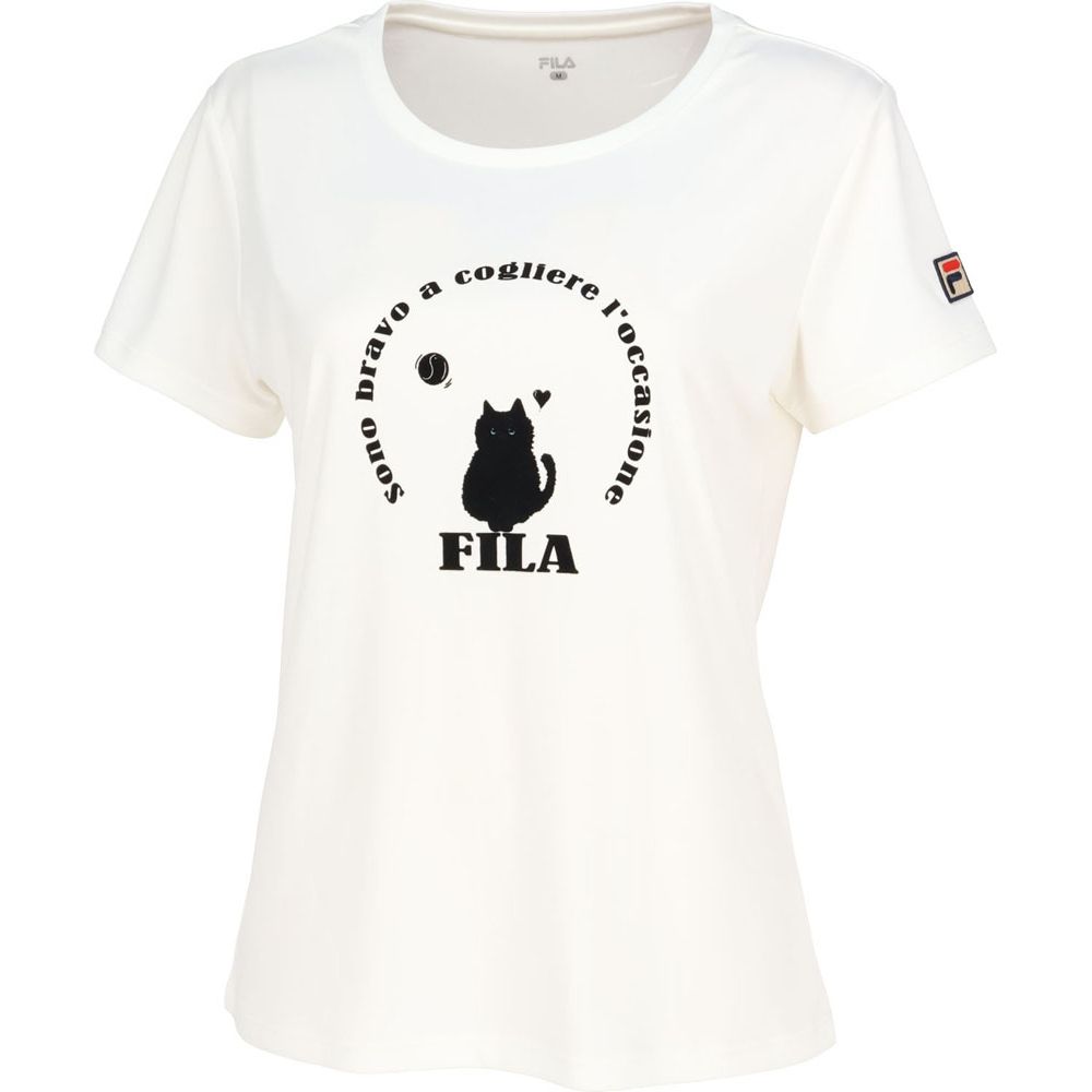 フィラ FILA テニスウェア レディース グラフィックTシャツ VL2702