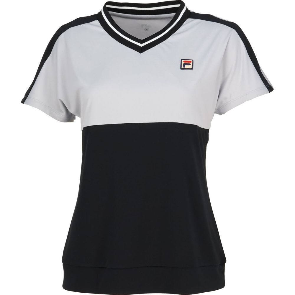 フィラ FILA テニスウェア レディース ゲームシャツ VL2707 2023FW｜kpi｜03