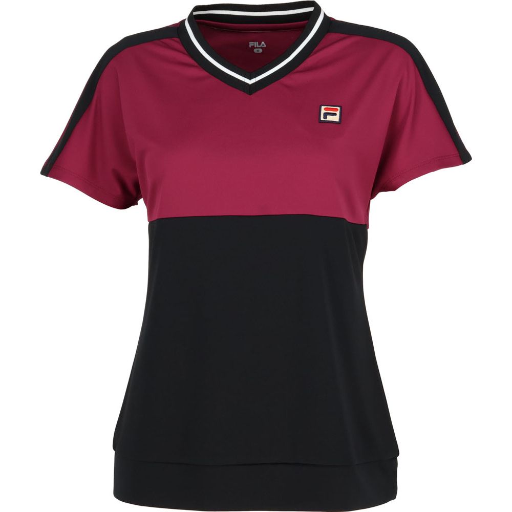 フィラ テニスウェア レディース VL2707 2023FW FILA ゲームシャツ