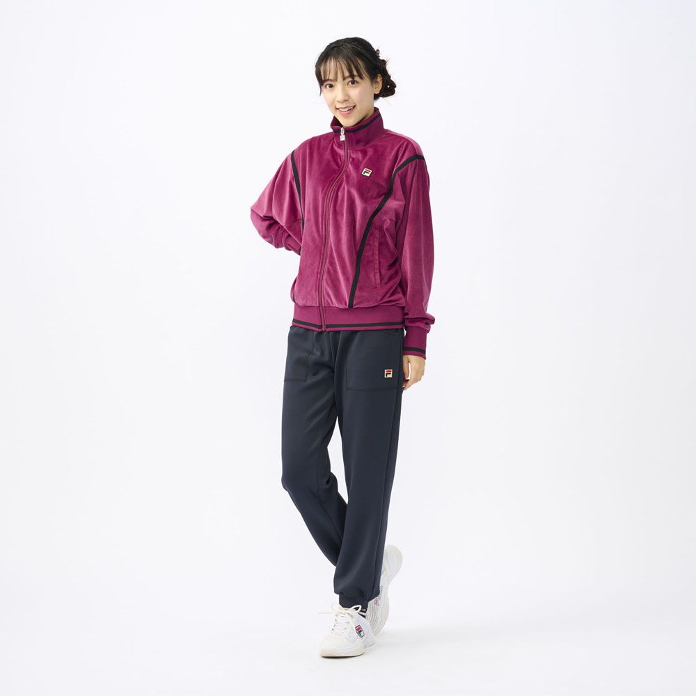 フィラ FILA テニスウェア レディース ロングパンツ VL2736 2023FW