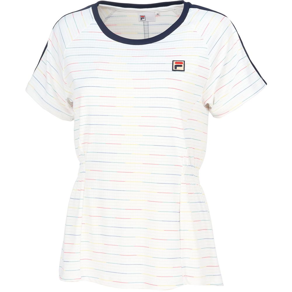 フィラ FILA テニスウェア レディース   ゲームシャツ VL2801 2024SS｜kpi｜02