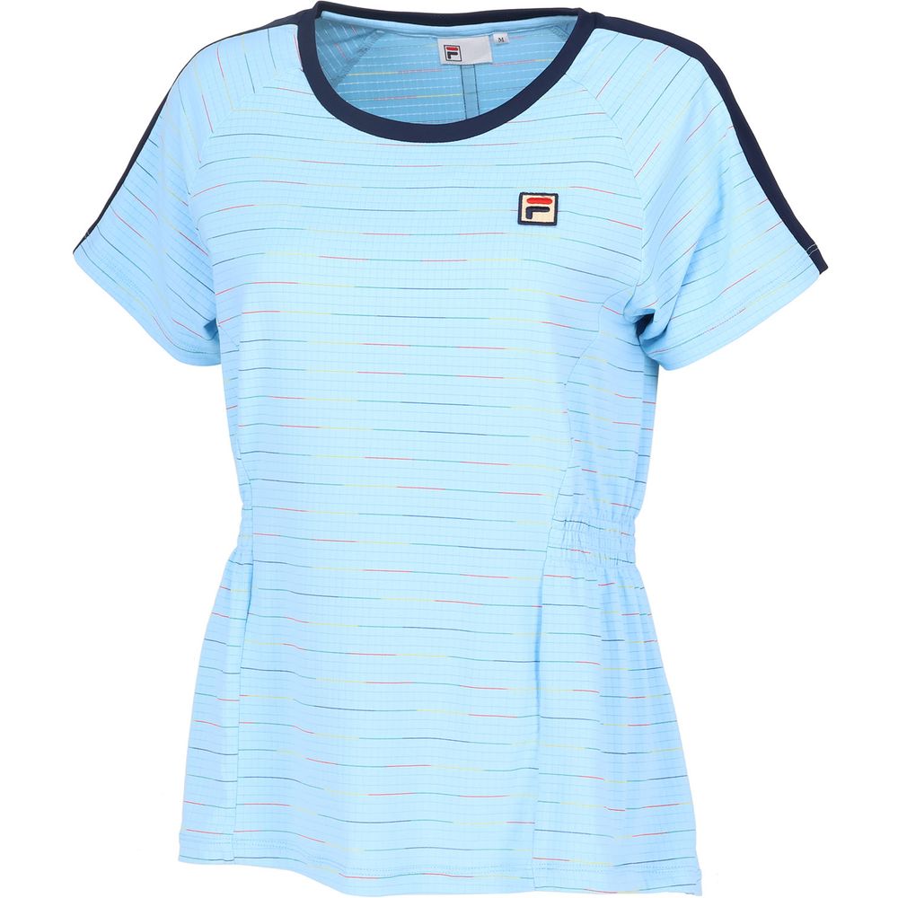 フィラ FILA テニスウェア レディース   ゲームシャツ VL2801 2024SS｜kpi｜03