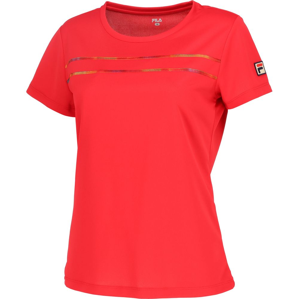 フィラ テニスウェア レディース VL2816 2024SS FILA   ゲームシャツ