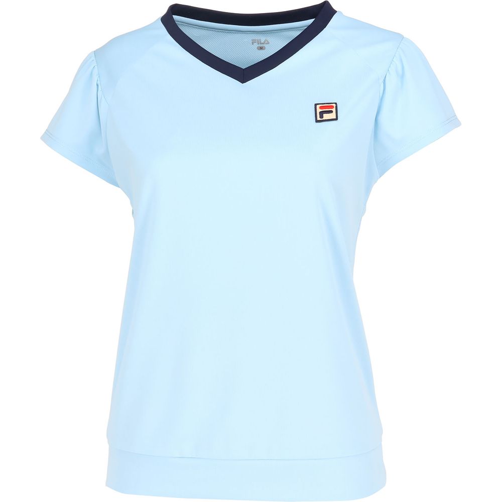 フィラ テニスウェア レディース VL2821 2024SS FILA   ゲームシャツ
