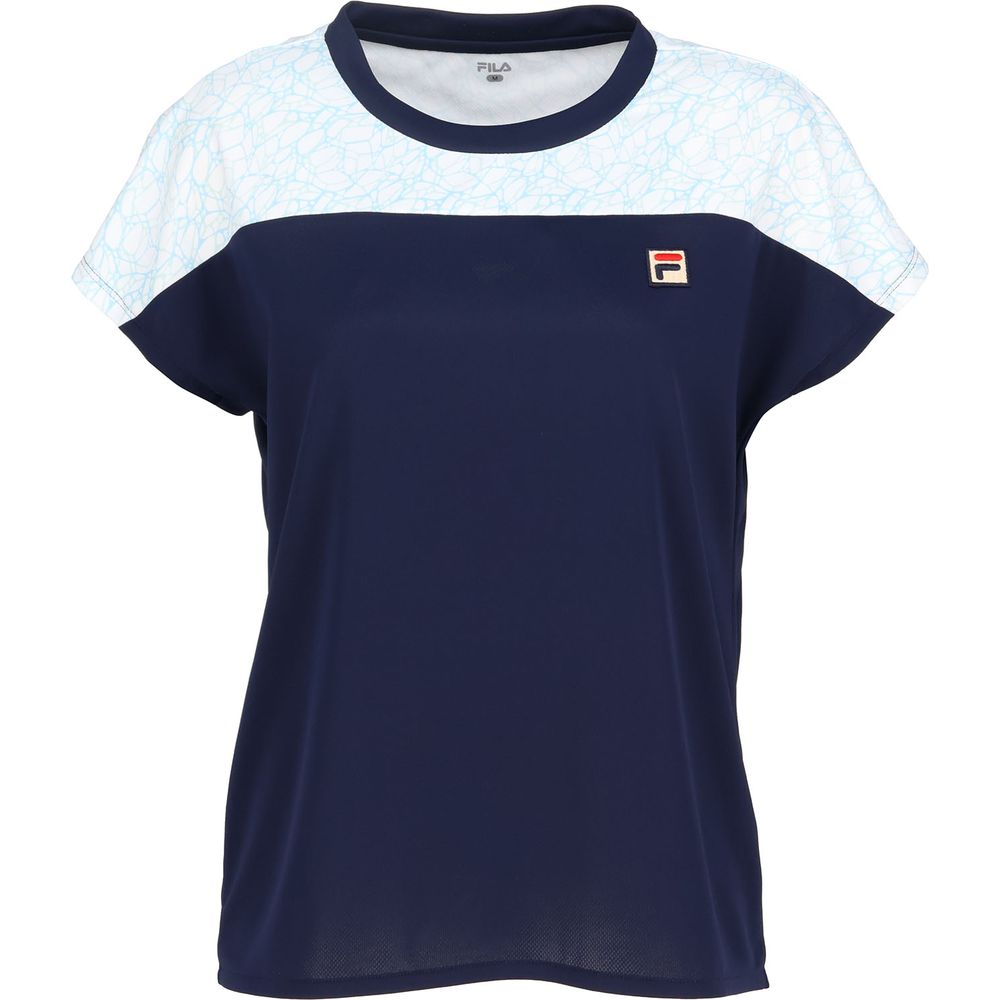 FILA（フィラ） テニスウェア レディース ゲームシャツ VL2828 2024SS