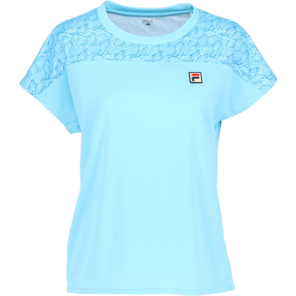フィラ FILA テニスウェア レディース   ゲームシャツ VL2828 2024SS