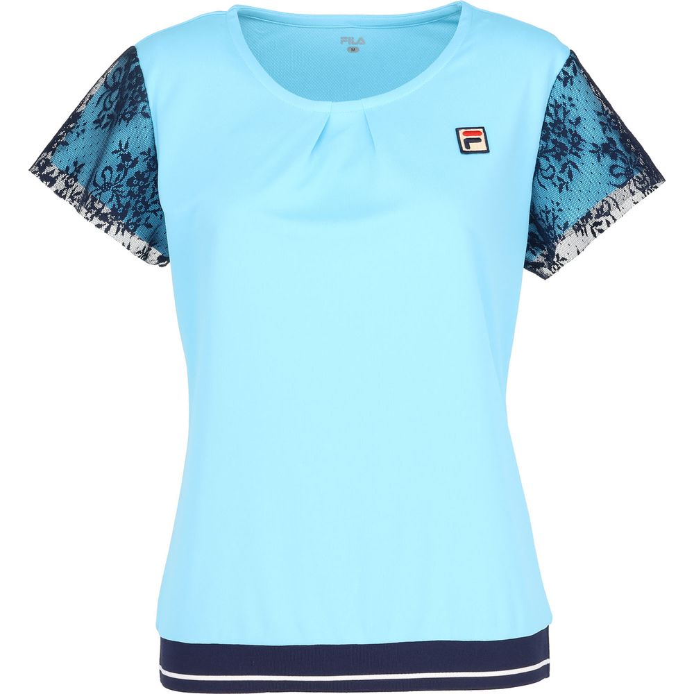 フィラ FILA テニスウェア レディース   ゲームシャツ VL2839 2024SS｜kpi｜03