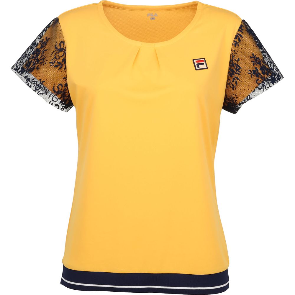 フィラ FILA テニスウェア レディース   ゲームシャツ VL2839 2024SS｜kpi｜06