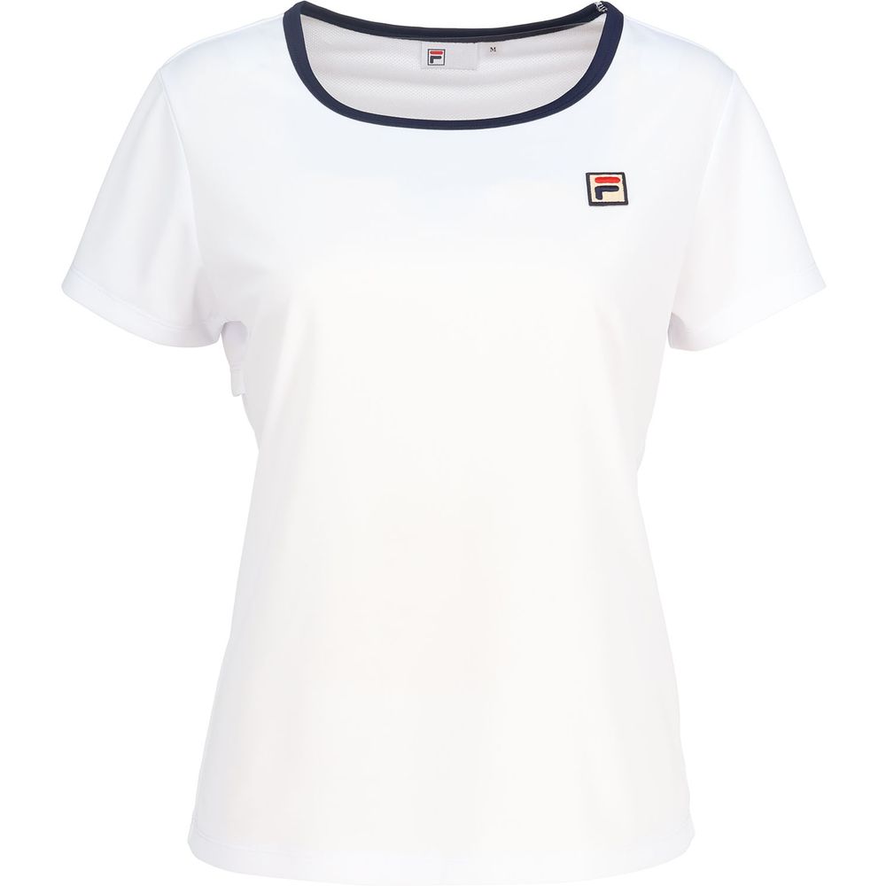 フィラ FILA テニスウェア レディース   ゲームシャツ VL2843 2024SS