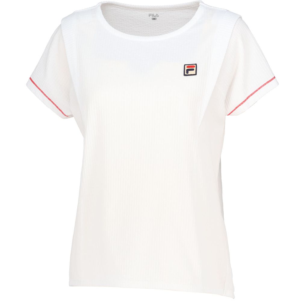 フィラ FILA テニスウェア レディース   ゲームシャツ VL2848 2024SS｜kpi｜02