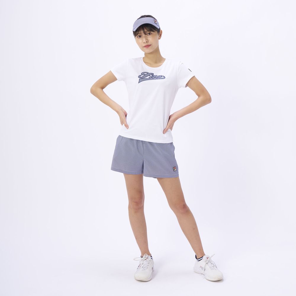 FILA フィラ テニスウェア レディース アップリケTシャツ VL2855
