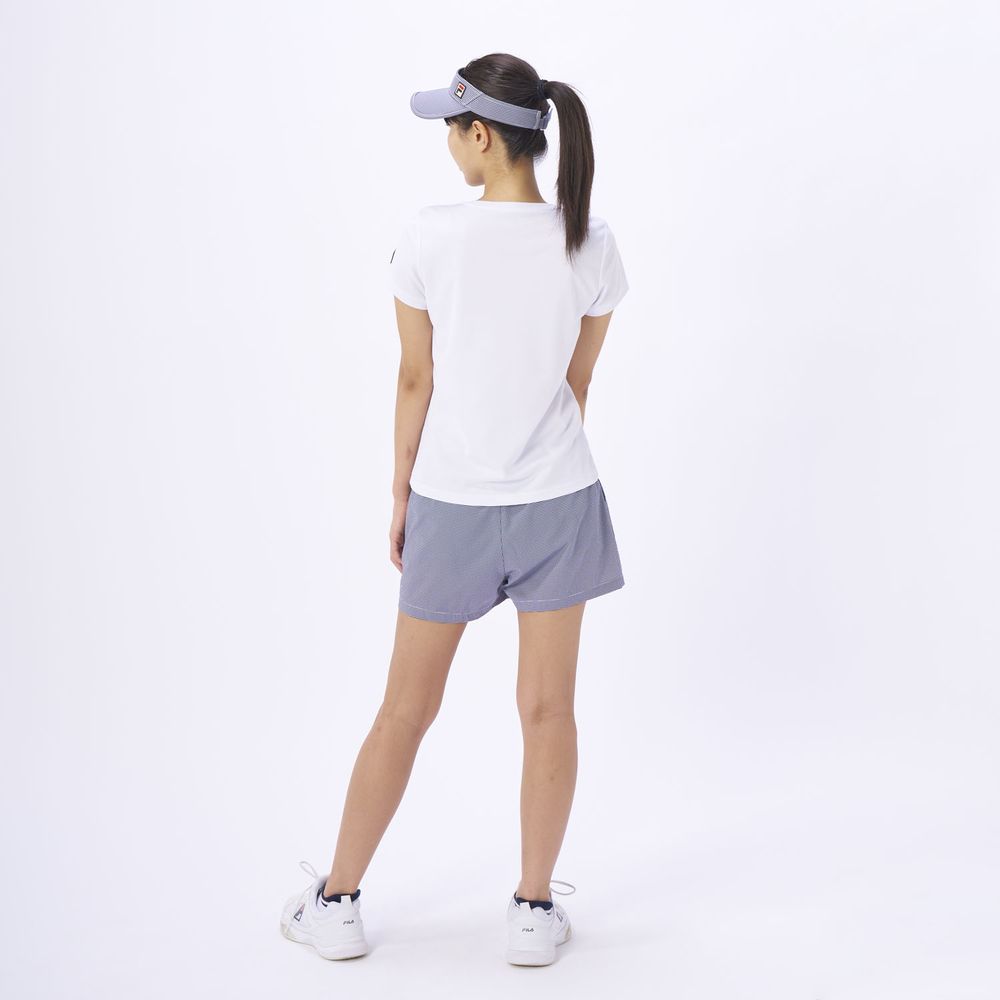 FILA フィラ テニスウェア レディース アップリケTシャツ VL2855
