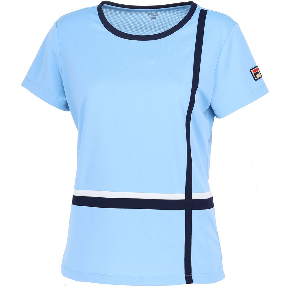 フィラ FILA テニスウェア レディース   ゲームシャツ VL2860 2024SS