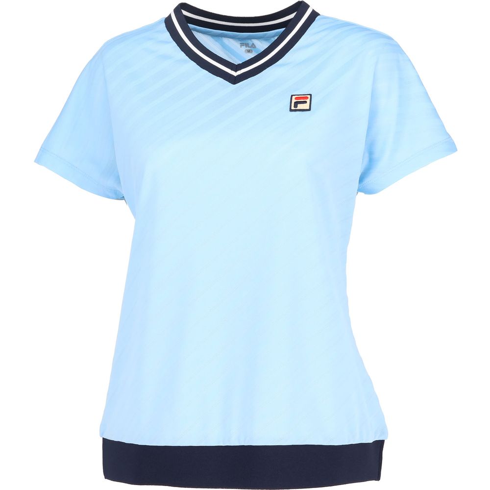 フィラ FILA テニスウェア レディース   ゲームシャツ VL2864 2024SS
