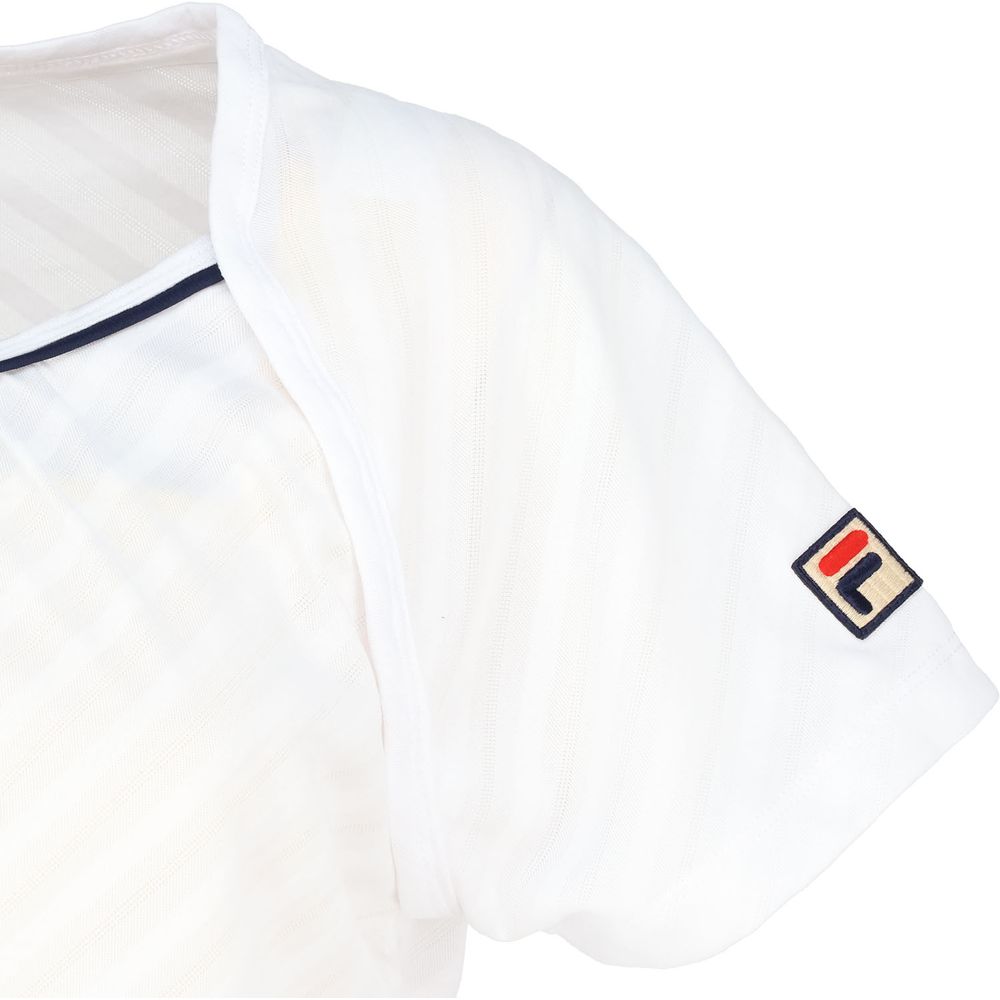 フィラ FILA テニスウェア レディース   ゲームシャツ VL2865 2024SS｜kpi｜08