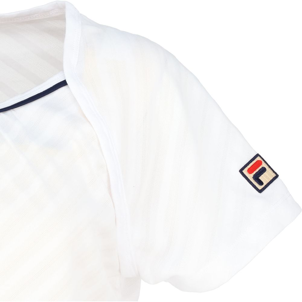 新品 FILA テニスウエア L FILA フィラ テニスウェア レディース ゲームシャツ VL2865
