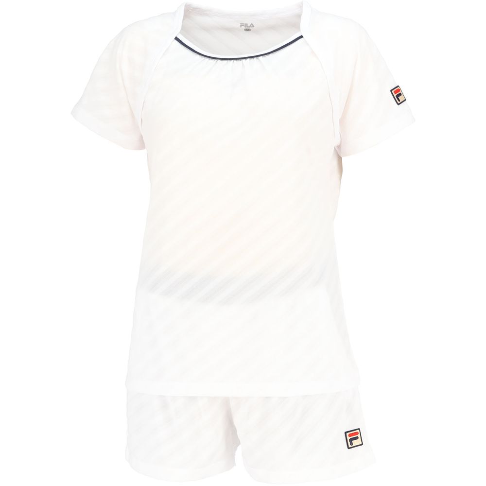 フィラ FILA テニスウェア レディース   ゲームシャツ VL2865 2024SS｜kpi｜09