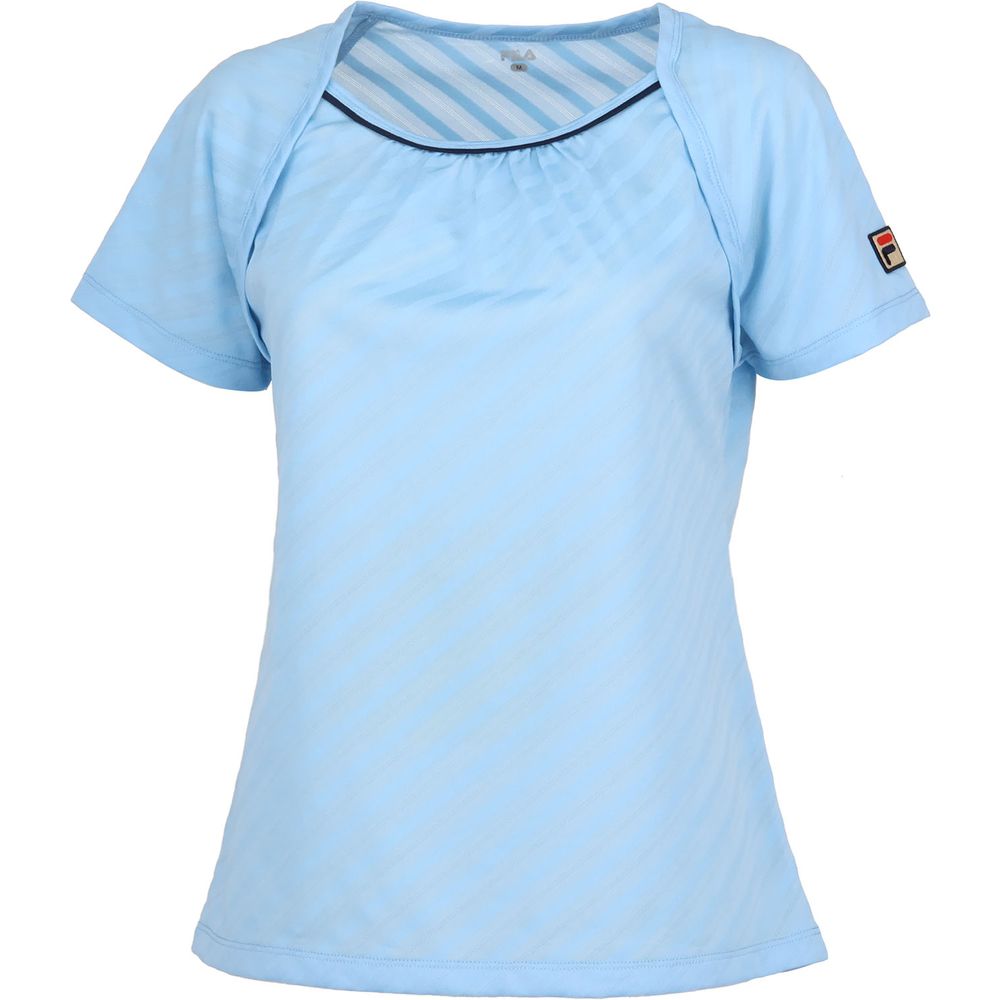 フィラ FILA テニスウェア レディース   ゲームシャツ VL2865 2024SS
