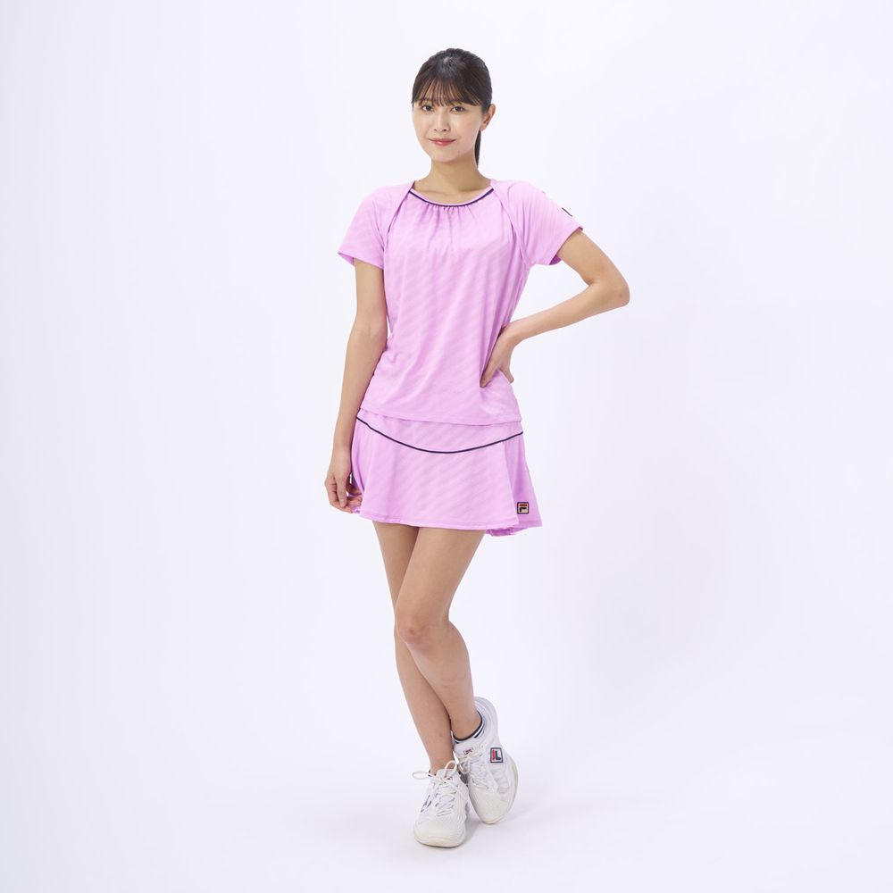 フィラ FILA テニスウェア レディース   ゲームシャツ VL2865 2024SS｜kpi｜10