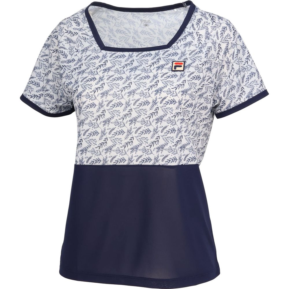 フィラ FILA テニスウェア レディース   ゲームシャツ VL2871 2024SS 6月上旬発売予定※予約｜kpi｜02
