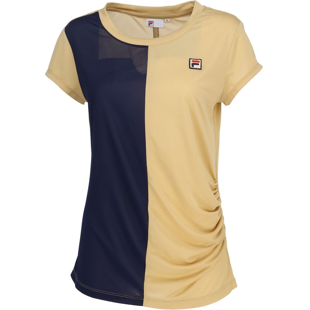 フィラ FILA テニスウェア レディース   ゲームシャツ VL2876 2024SS
