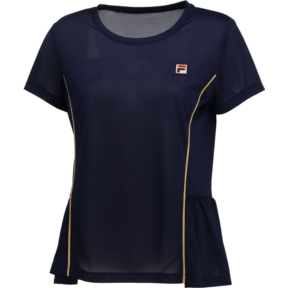 フィラ FILA テニスウェア レディース   ゲームシャツ VL2877 2024SS 6月上旬発売予定※予約｜kpi｜02