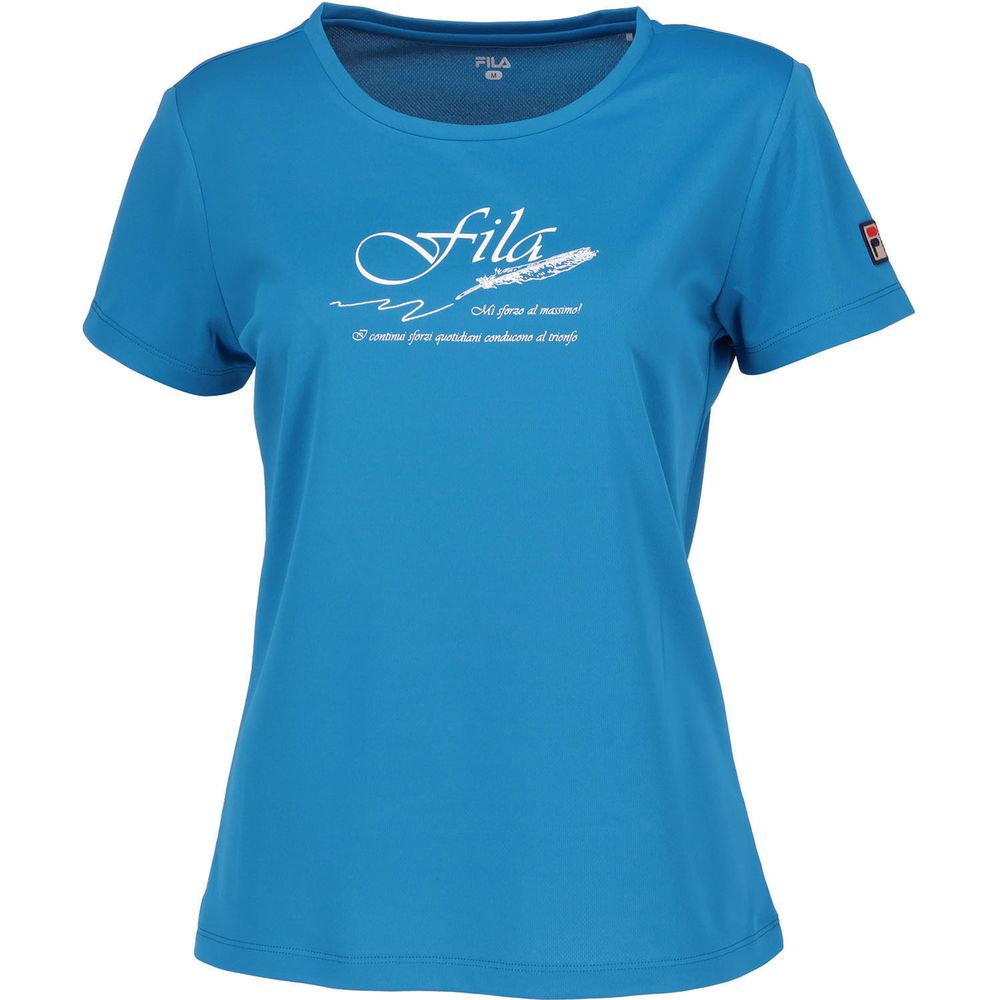 FILA フィラ テニスウェア レディース グラフィックTシャツ