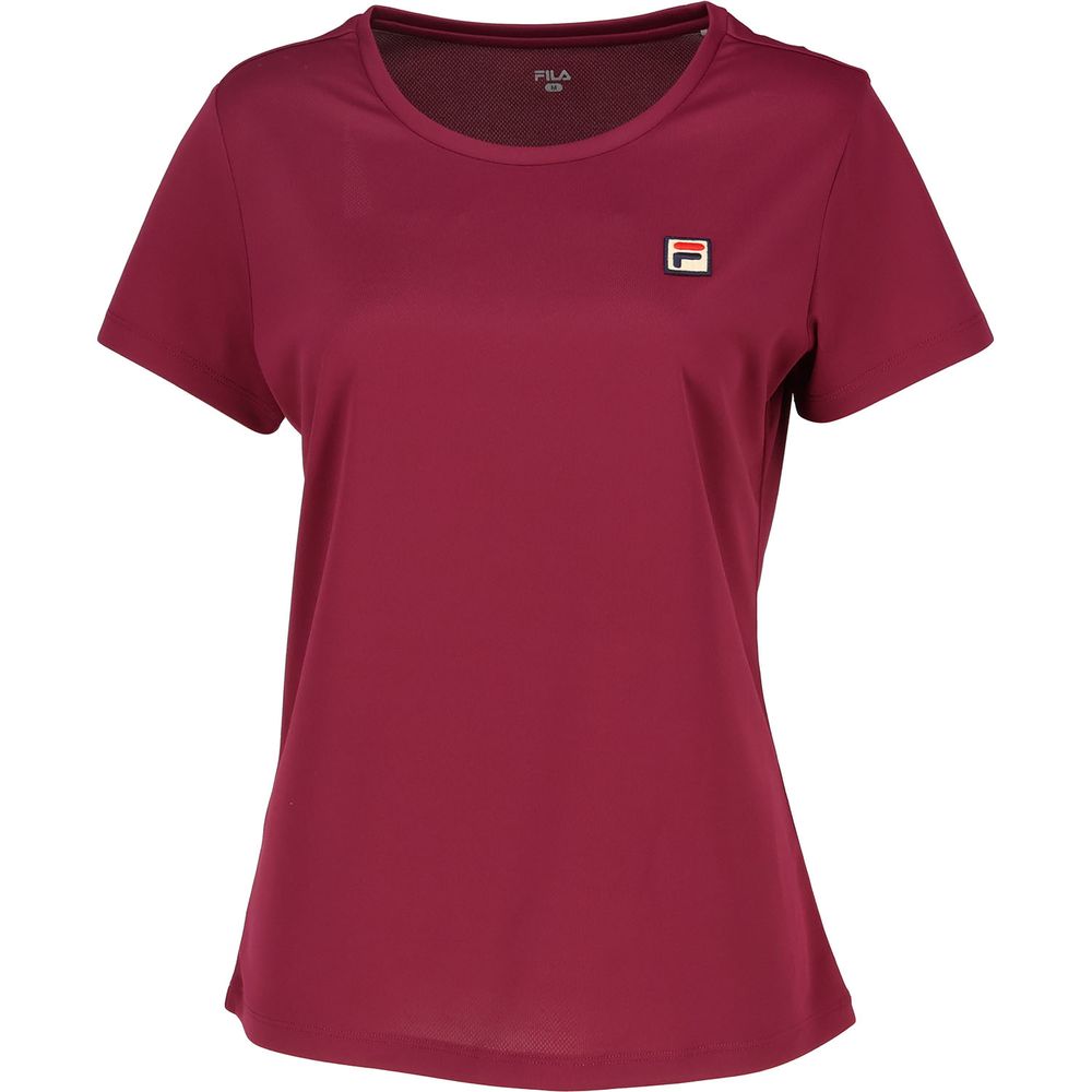フィラ FILA テニスウェア レディース   グラフィックTシャツ VL2953 2024FW 9...