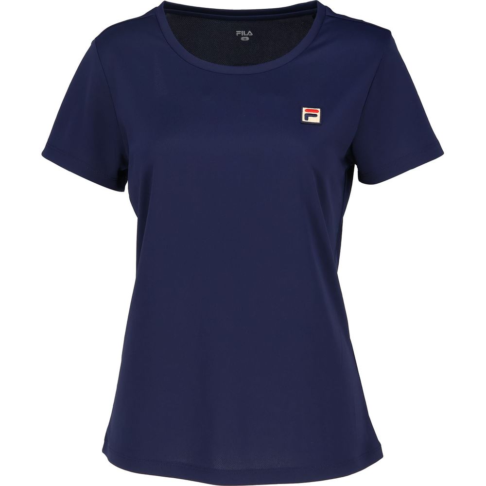 フィラ FILA テニスウェア レディース グラフィックTシャツ VL2953 2024FW