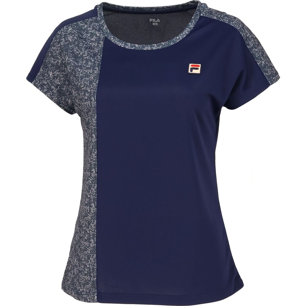 FILA（フィラ） テニスウェア レディース ゲームシャツ VL2963 2024FW