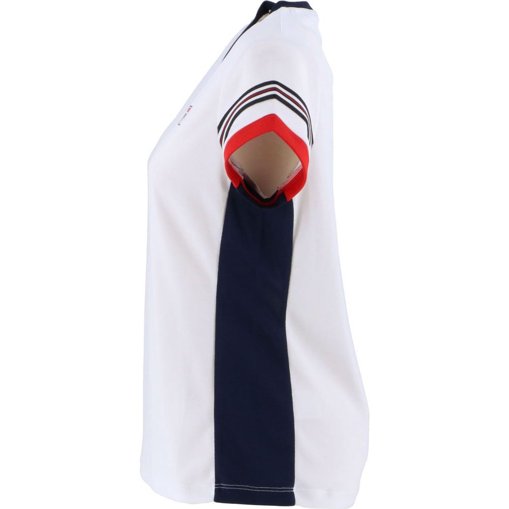 FILA テニスウェア ホワイト XL FILA（フィラ） 「ポスト投函便で送料無料」フィラ テニスウェア